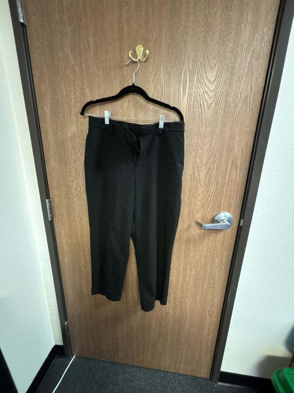 Uniqlo Black High-Rise Pull-On Pants